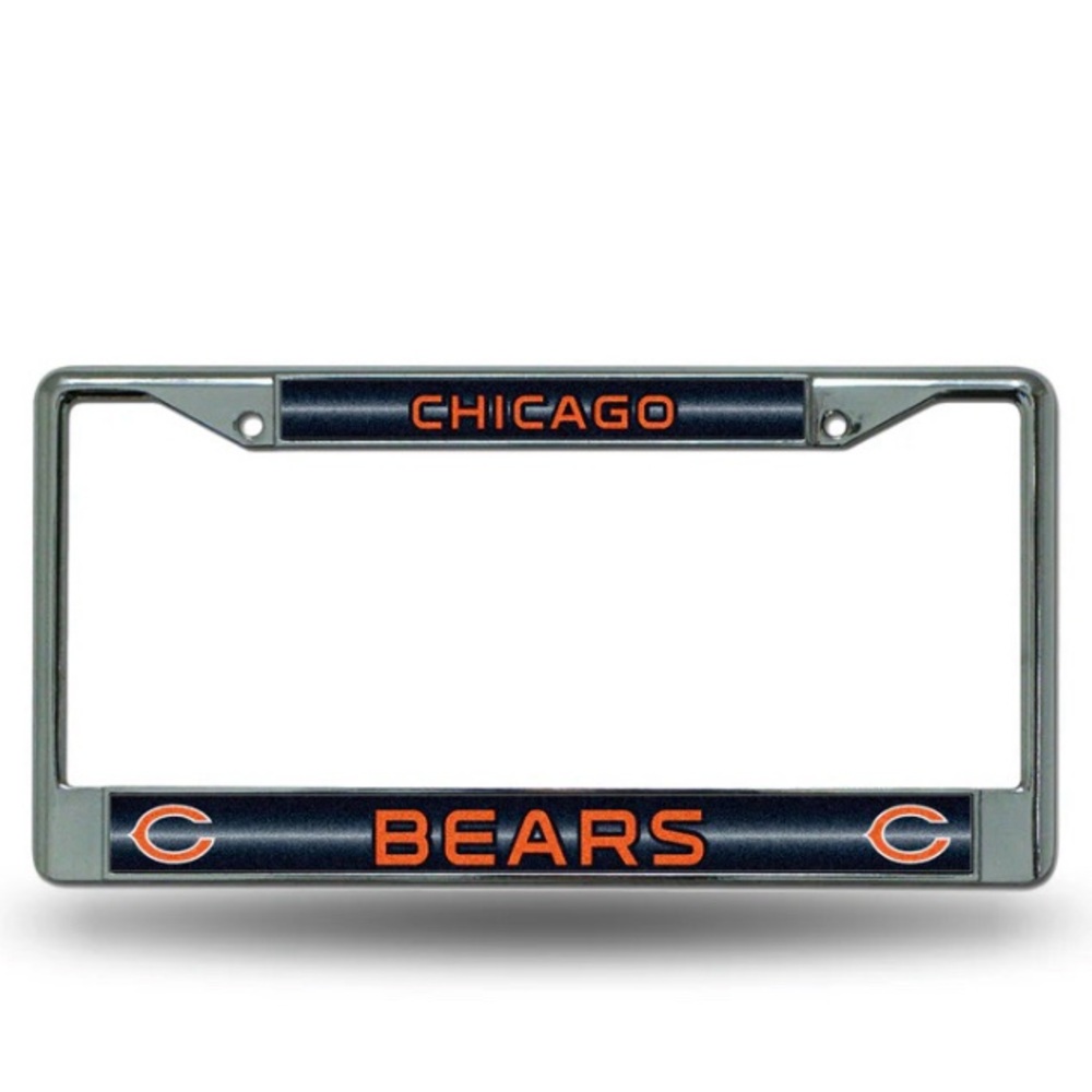 Chicago Bears License Plate Frame